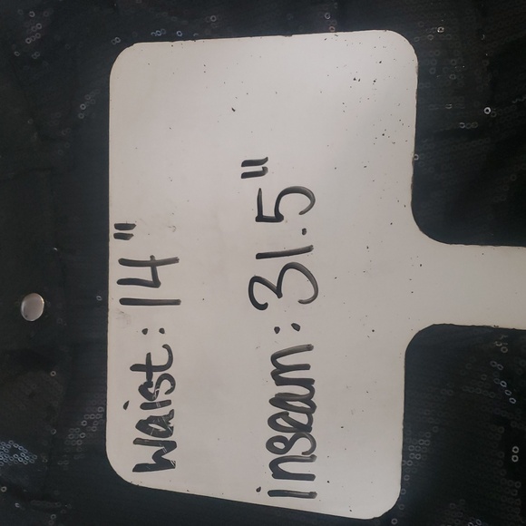 Steve Madden Black Duo Sequined Cargo Pant - SZ S - NWT - Picture 10 of 10